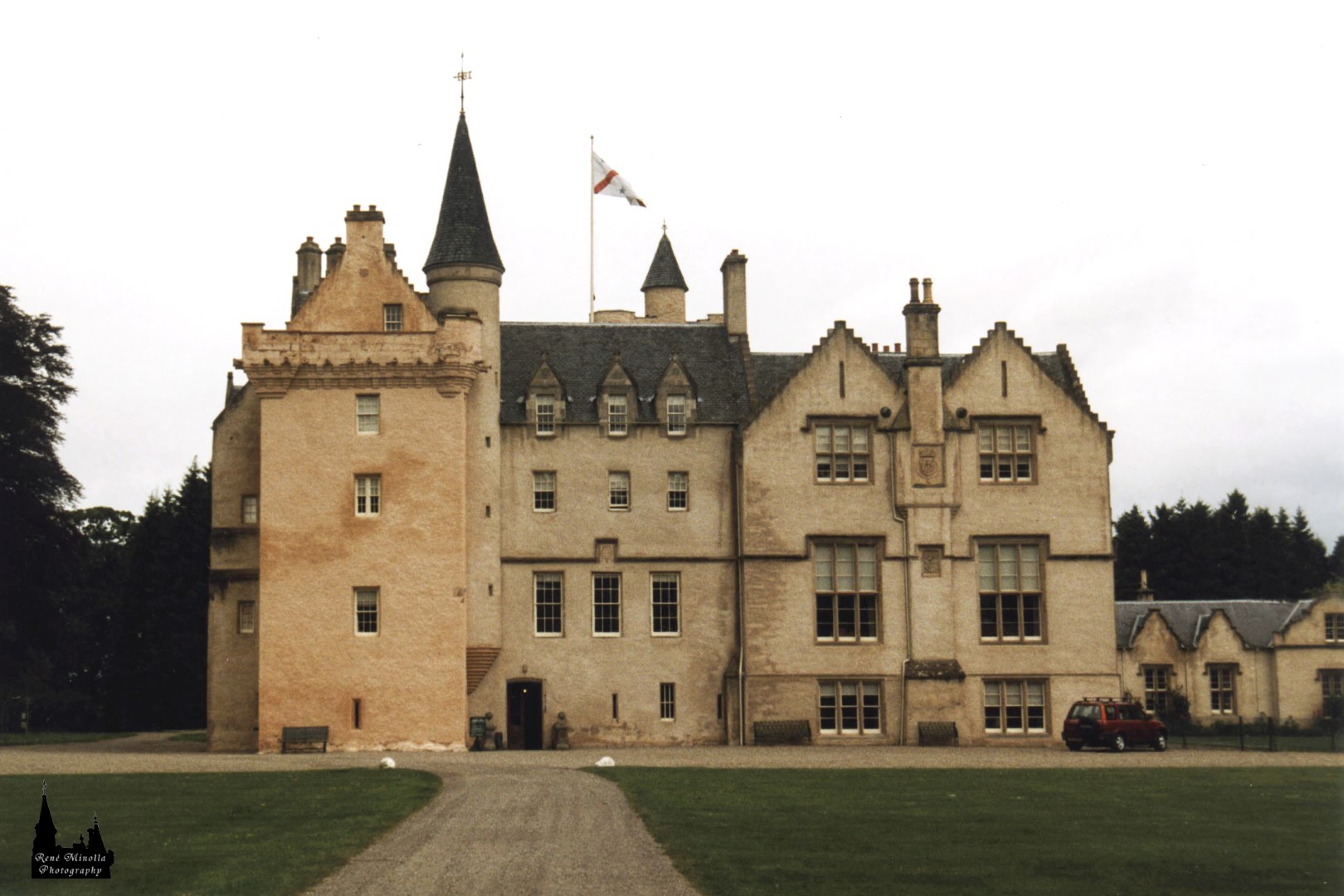 Brodie Castle, Brodie, Forres, Schottland